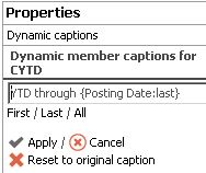 Properties of Dynamic Captions Screenshot