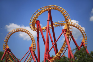 Red and Yellow Roller-coaster