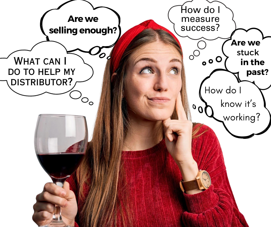 red wine drinker supplier thinking of supporting their distributor